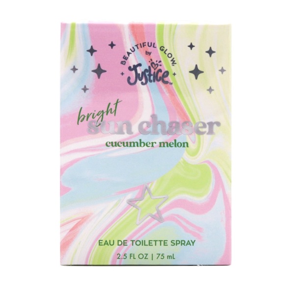 Beautiful Glow Justice Eau De Toilette Spray, Bright Sun Chaser Cucumber Melon - Picture 2 of 5